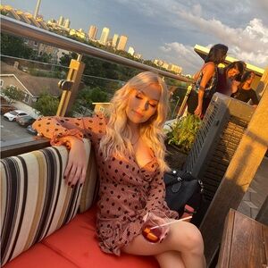 Polka Dot Ruffle Dress